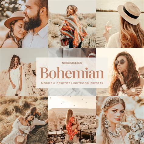 'Bohemian' Lightroom Presets Pack | Mobile & Desktop – Nord Studios