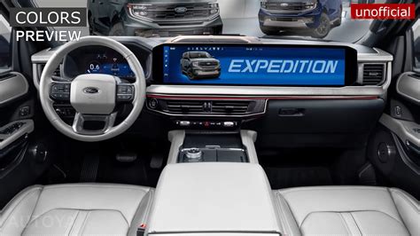 2025 Ford Expedition Refresh Gets Showcased Inside and Out, Albeit Only in CGI - autoevolution
