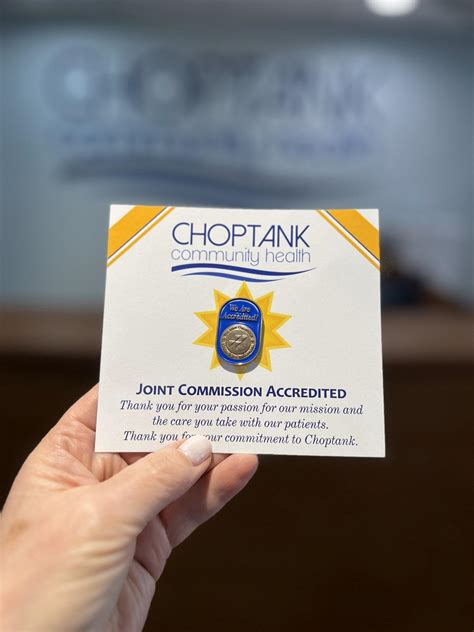 Choptank Community Health System Awarded Joint Commission Accreditation ...