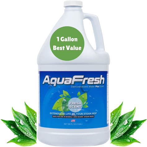 Demineralized Water Steam Mop Cleaning Solution 1 Gallon Premium Floor ...
