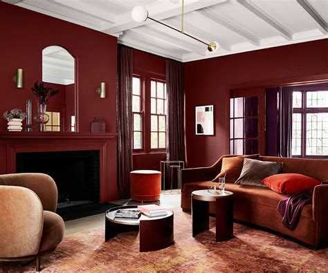 Color bordeaux per arredare e decorare | Living
