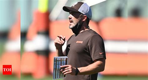 Browns coach Kevin Stefanski back to work | NFL News - Times of India