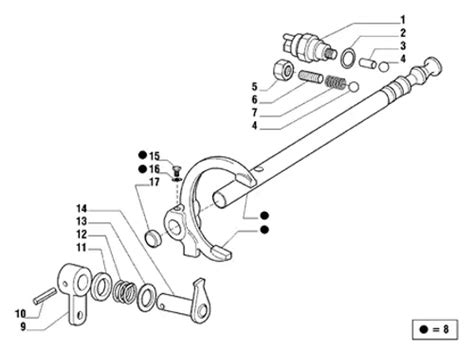 GRUB SCREW FOR FORWARD/REVERSE LINKAGE ON 4500 4-WHEEL MAHINDRA TRACTOR ...