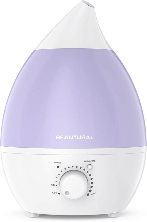 Dr. Tech J820 Ultrasonic Humidifier Cool Mist Air Purifier Dryness Cold & Cough Large Capacity ...