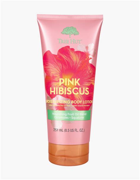 Pink Hibiscus Body Lotion with Ceramides & Squalane - Tree Hut