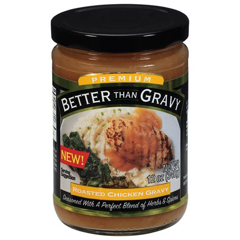Better Than Gravy Gravy, Roasted Chicken, Premium (12 oz) Delivery or ...