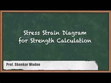 Stress Strain Diagram for Strength Calculation - Theories of Failure ...