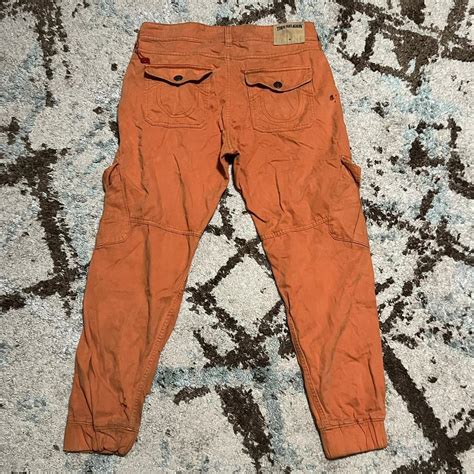 True Religion Cargo Pants Relaxed Runner Joggers... - Depop