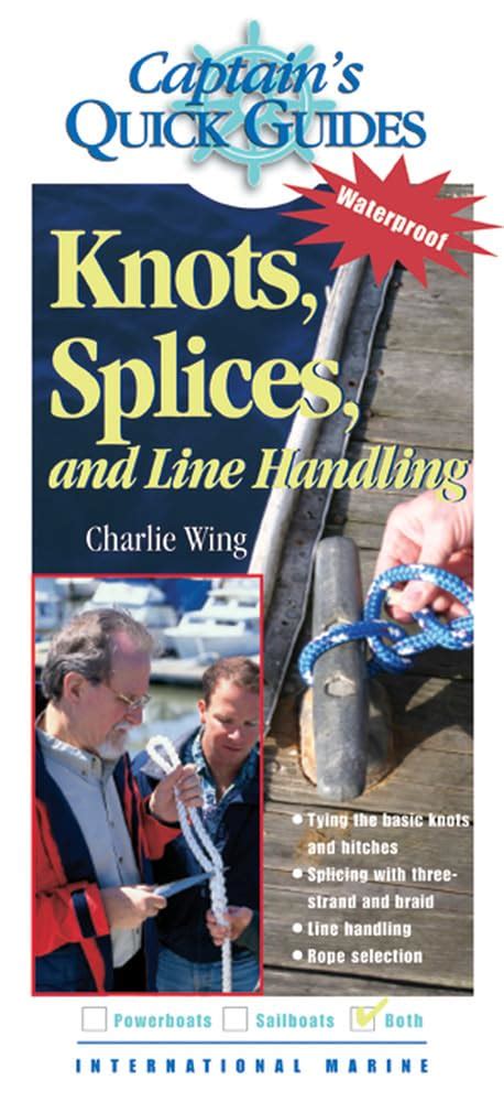 Buy Knots, Splices, and Line Handling: Captain's Quick Guides Book ...