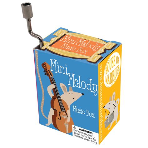 Mini Melody Music Box - Over the Rainbow - House of Marbles US
