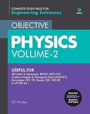 Buy Objective Physics Vol-2 for Engineering Entrances 2020 (Old Edition ...