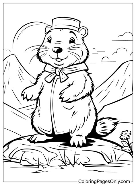 60+ Groundhog Day Coloring Pages - Free Printable PDF & Online Coloring