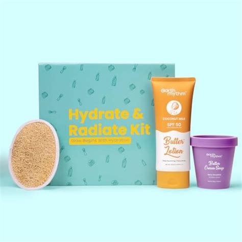 Buy Earth Rhyhtm Hydrate & Radiate Kit | Berry Smoothie Butter Cream ...
