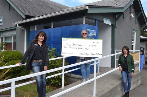 Milestone: Sequim First Federal branches unite to support Food Bank ...