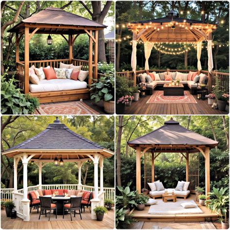 15 Gazebo Floor Ideas for A Cozy and Functional Setup