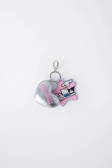 HELLO KITTY AND FRIENDS © SANRIO KEY RING - Fuchsia | ZARA India