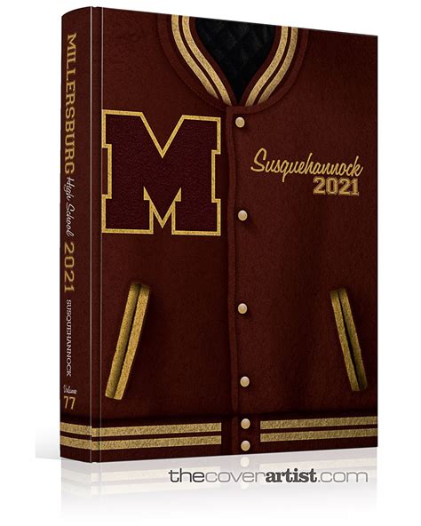 Yearbook Cover Idea - Varsity Letter Jacket - Millersburg High School ...