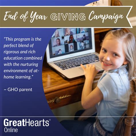 End-of-Year Giving Campaign - Great Hearts