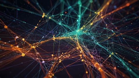 Data flow pathways a cartoon illustration of multiple pathways made of ...