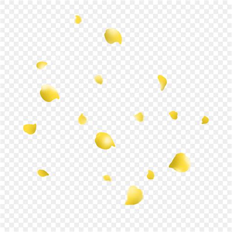 Rose Petals Hd Transparent, Golden Metal Rose Petals Png, Rose Petals ...