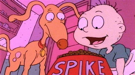 Watch Rugrats Season 3 Episode 19: Chuckie's Red Hair/Spike Runs Away ...