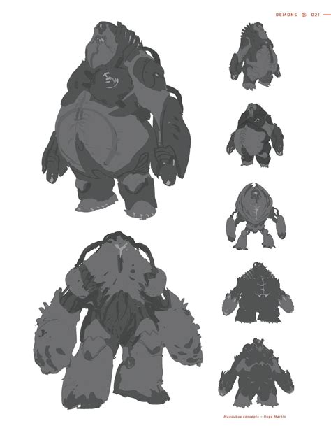 Libro Art of DOOM | Arte de criaturas míticas, Criaturas oscuras, Arte ...