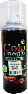 COLORMAGIC REFLEX SILVER SPRAY PAINT Compatible For CAR VENTO,POLO ...