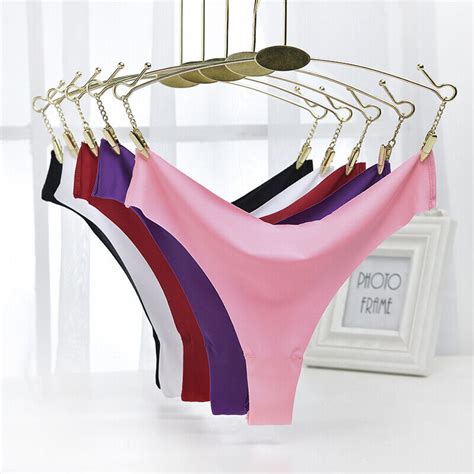 New Sexy Women Seamless Bikini Thong G-string Tback | Ubuy India