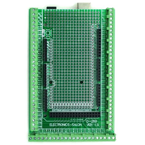 Electronics-Salon Prototype Screw/Terminal Block Shield Board Kit For ...