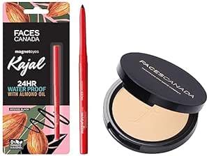 Buy Faces Canada Combo - Weightless Matte Compact SPF-20 Vitamin E ...