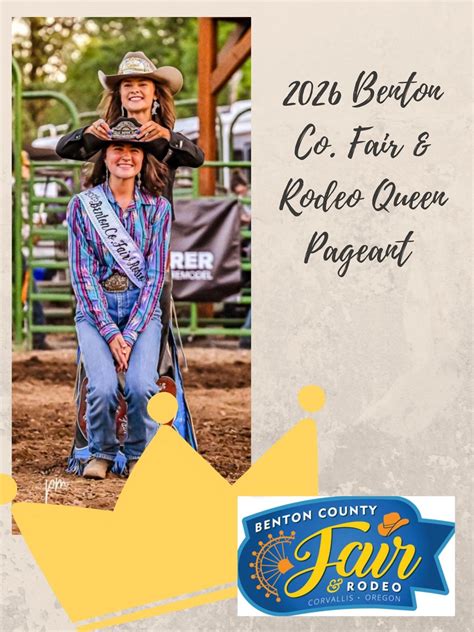 2026 Benton County Fair & Rodeo Queen Pageant, Benton County Event ...