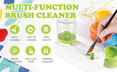 SHAKTISM Paint Brush Cleaner Tools, Brush Rinser Cup Painting Running ...