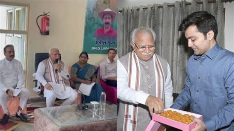 वार्ड वासियों के रूबरू हुए CM खट्टर, ग्रामीणों से करेंगे संवाद; मनस्‍वी ...