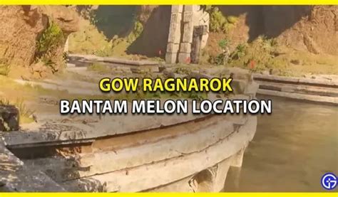 Ubicación del melón Bantam en God Of War Ragnarok (búsqueda Across The ...