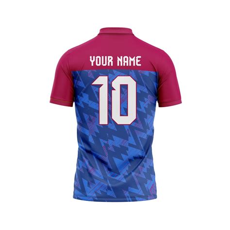 Magenta Blue Customized Cricket Team Jersey Design | Customized Jerseys ...