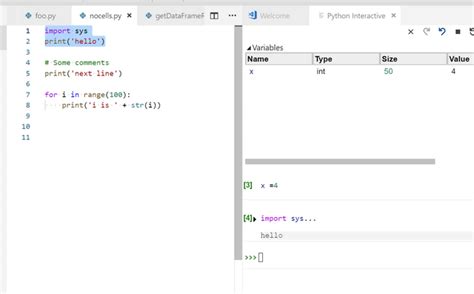 Image result for Vscode Python Interactive Window