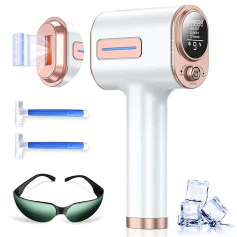 Amazon.com: VivaEase Laser Hair Removal, 999,900+ Flashes IPL Hair Removal Device for Women and ...