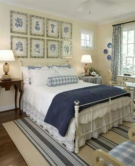 country blue bedroom ideas