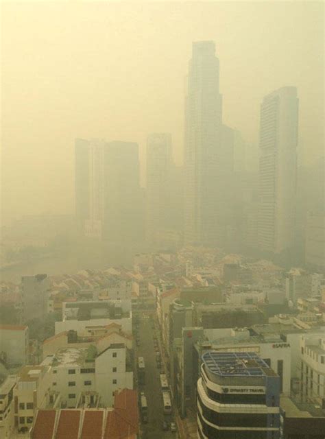 In pictures: Hazardous smog engulfs Singapore