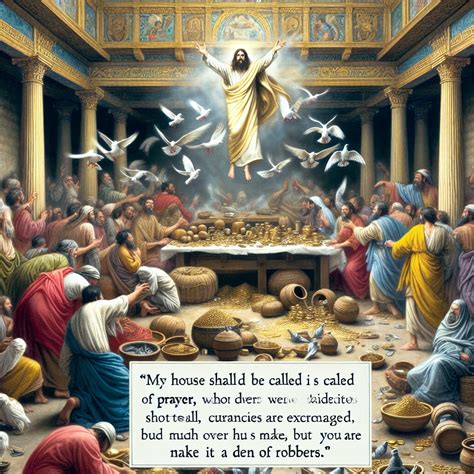 What does Matthew 21:12-13 mean? | Bible Art