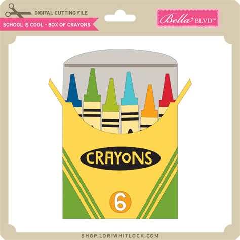 Crayola Crayon Box Clipart