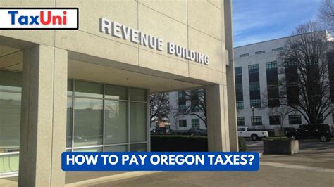 How to Pay Oregon Taxes?