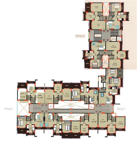 Rattan Galaxy at Badlapur by Rattan Group - Floor Plans, Layout - Dwello