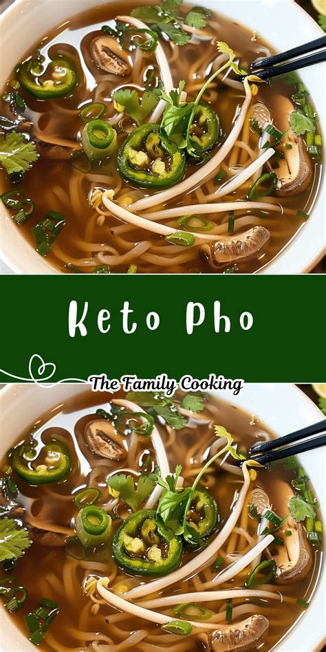 Keto Pho | TheFamilyCooking