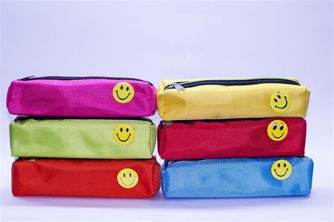 Shopkooky Bright Colour Smiley Pen Pencil Pouch Case for Gifting ...