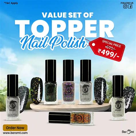 Topper Nail Polish Value Set – Beromt