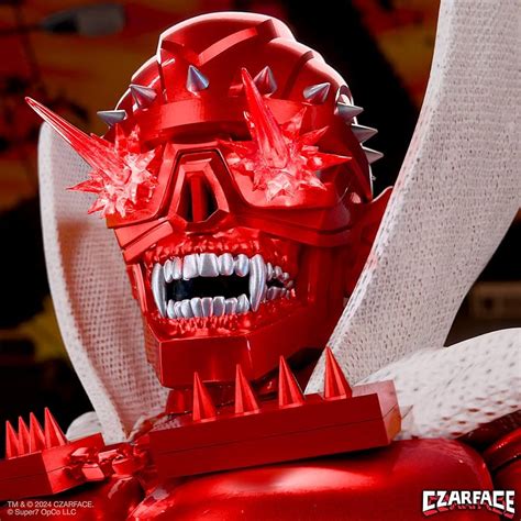 Rapper Toys Super7 Czarface Action Figure - 3.75" Orange & Black Hip ...