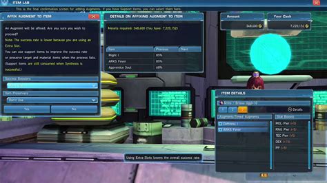 Image result for PSO2 Affix Simulator