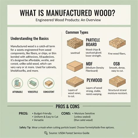Manufactured Wood vs. Particle Board: Unpacking the Differences