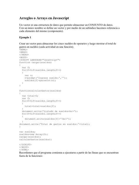 Image result for Arreglos En JavaScript